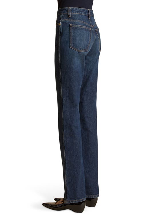 Khaite Danielle High Waist Straight Leg Jeans In Lansing