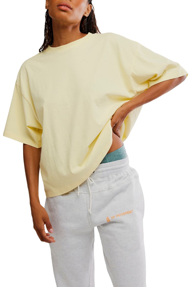 FP Movement Tackle Cotton T-Shirt, Main, color, SUNLIT YELLOW
