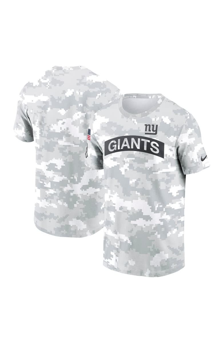 Nike Men's Nike Arctic Camo New York Giants 2024 Salute To Service Performance T-Shirt, Main, color, Arctic Camo