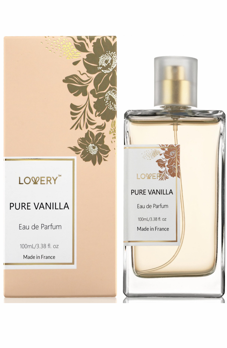 Lovery Pure Vanilla Eau de Parfum Fragrance, Main, color, 