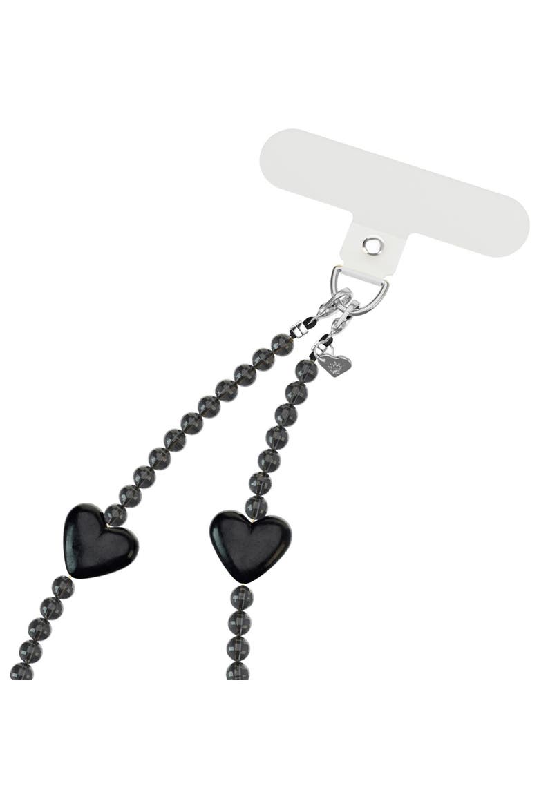 Phone Charm Wristlet, Alternate, color, Black