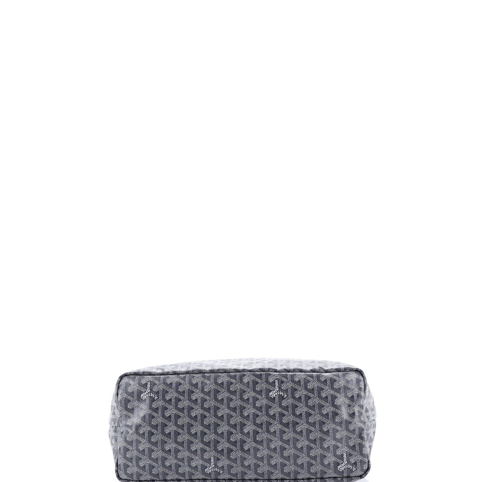 Pre-Owned Goyard Saint Louis Tote Coated Canvas PM, Alternate, color, Gray