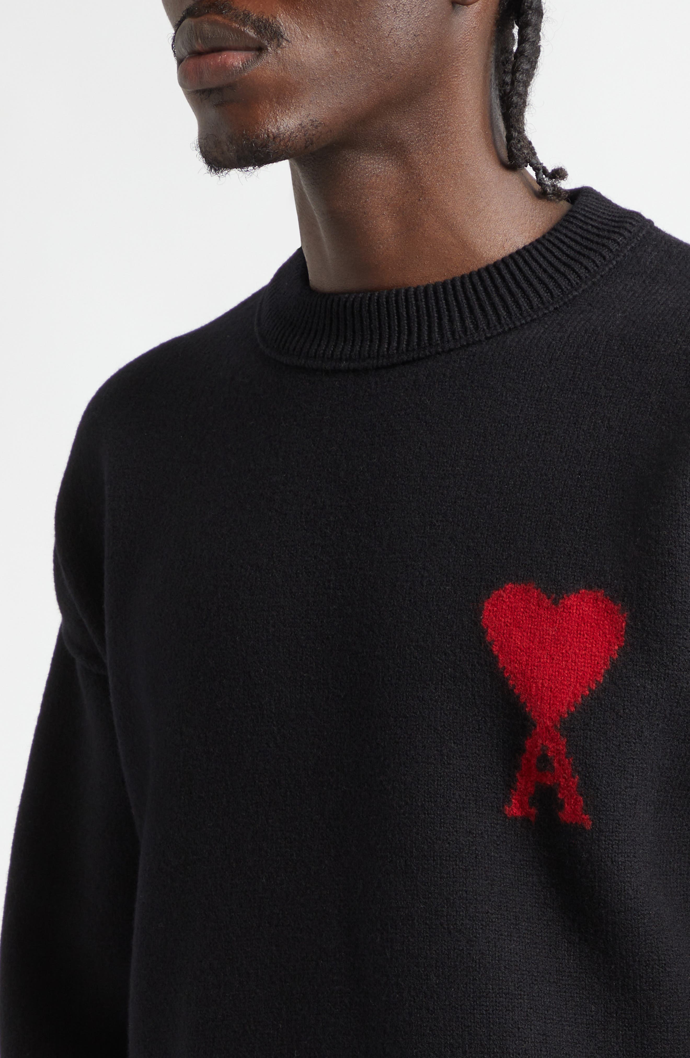Ami de Coeur Monogram Crewneck Sweater (Men) | Nordstrom