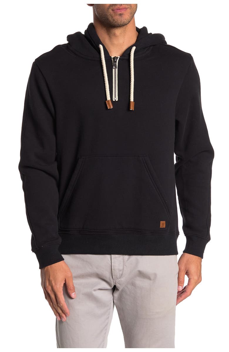 Fundamental Coast Ultimate Quarter Zip Fleece Hoodie, Main, color, 