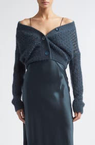 Eleventy Open Stitch Merino Wool & Silk Cardigan