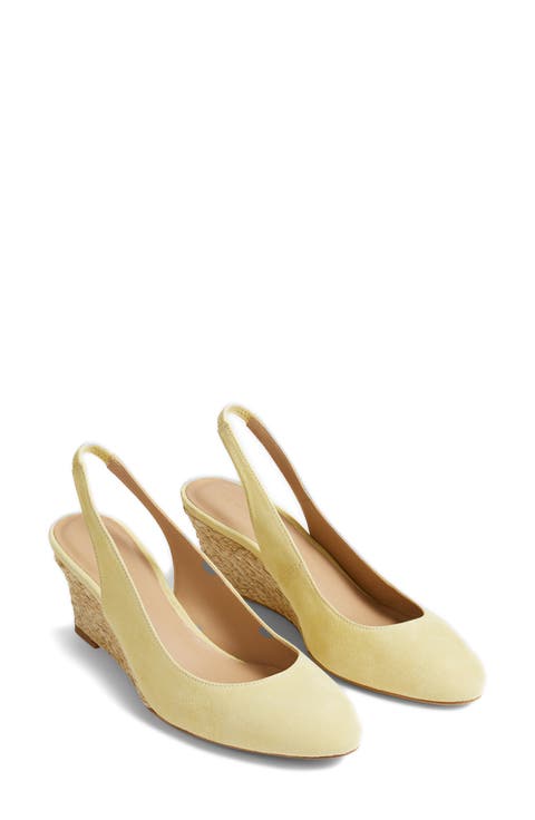 Henny Espadrille Slingback Pump (Women)