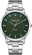 Kenneth Cole Diamond Bracelet Watch, 45mm