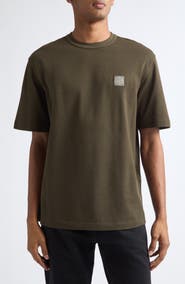 Stone Island Compass Logo Patch Short Sleeve T-Shirt