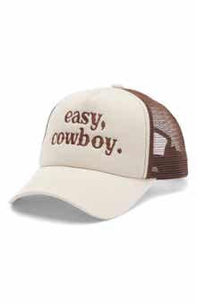 WORN/WEST Easy Cowboy Trucker Hat