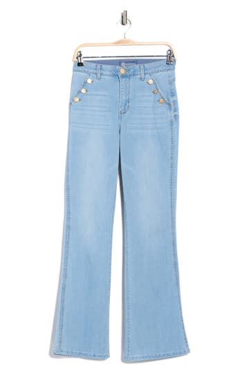 Democracy Absolution Sailor Button Bootcut Jeans