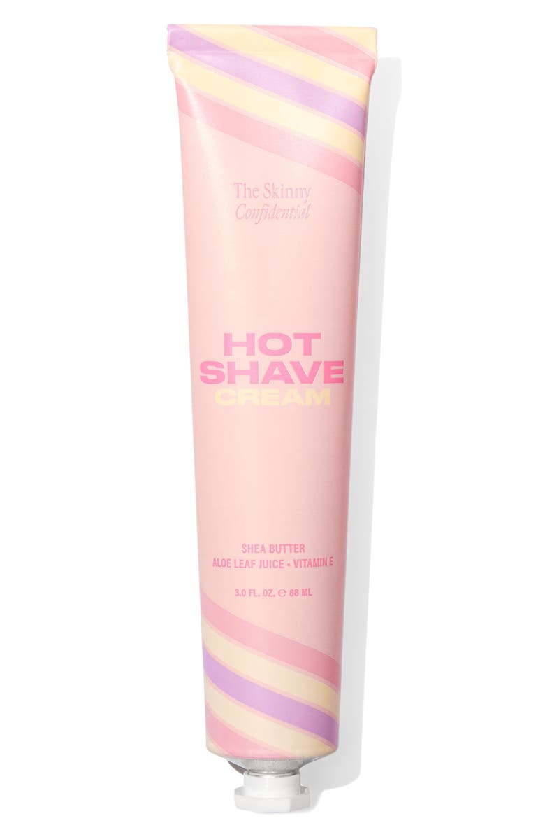 The Skinny Confidential Hot Shave Cream, Main, color, 