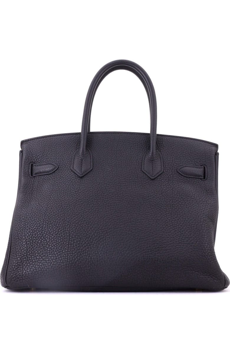 Pre-Owned Hermes Birkin Handbag Black Togo with Gold Hardware 30, Alternate, color, Noir