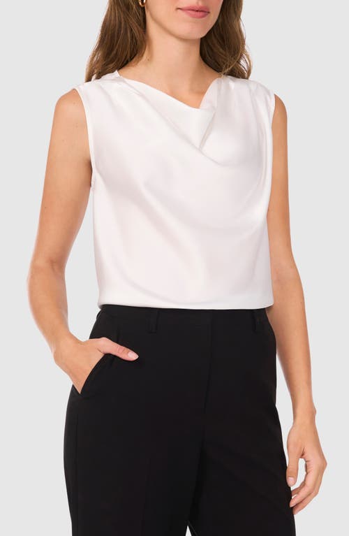 Halogenr Halogen(r) Cowl Neck Sleeveless Top In New Ivory