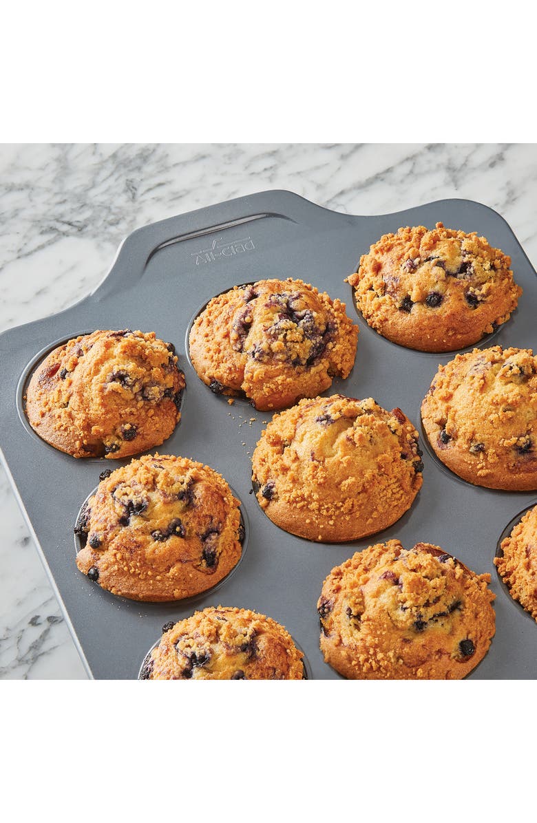 All-Clad Pro-Release Nonstick Bakeware Muffin Pan, Alternate, color, 