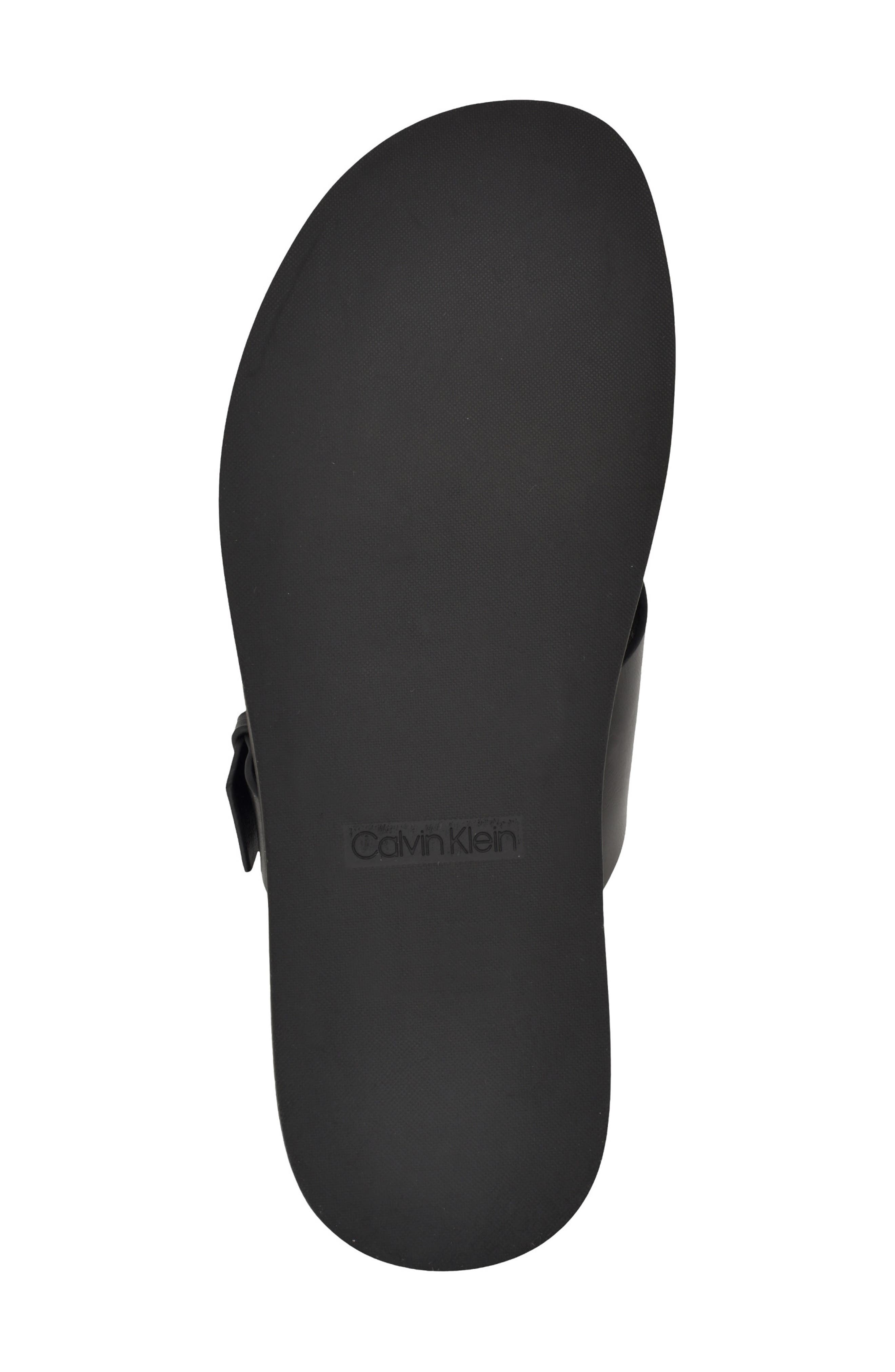 Calvin Klein Elon Slide Sandal, Alternate, color, Black