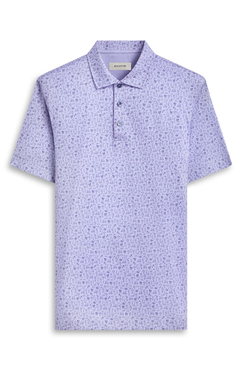 Bugatchi Vincent Polo Shirt, Alternate, color, Lilac
