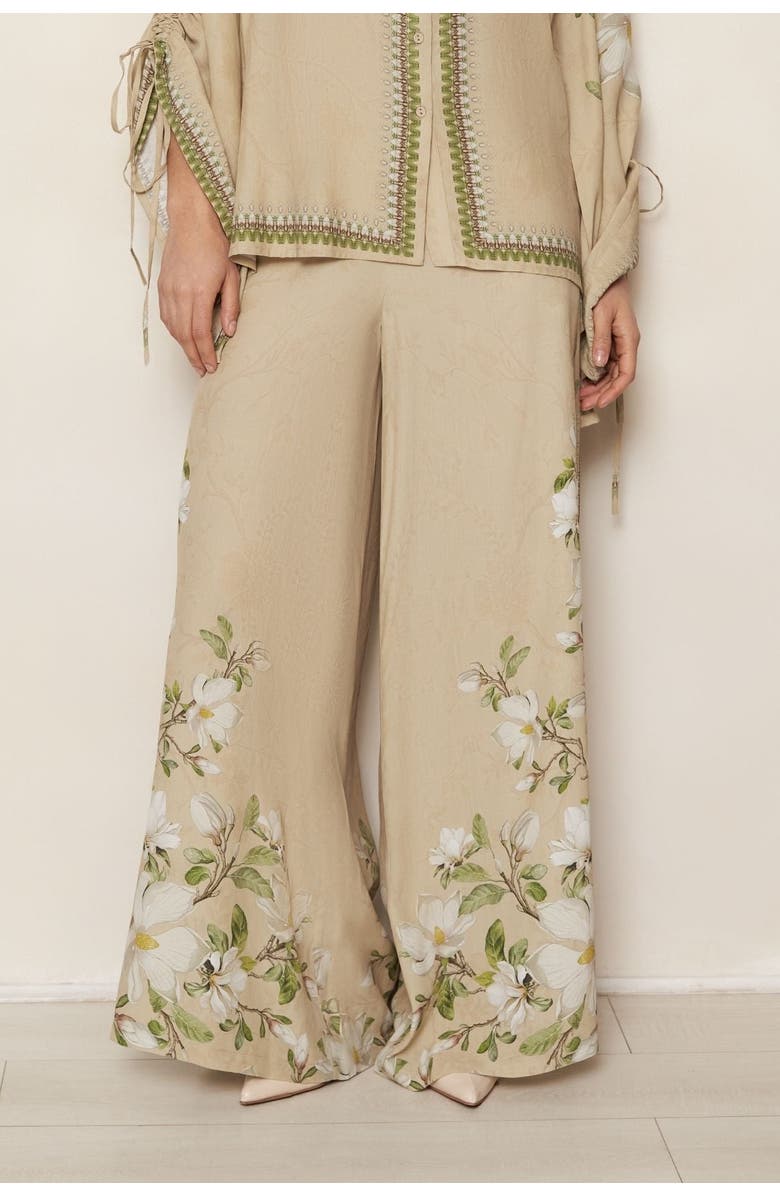 RAISHMA Hilda Biscuit Trousers, Main, color, Brown