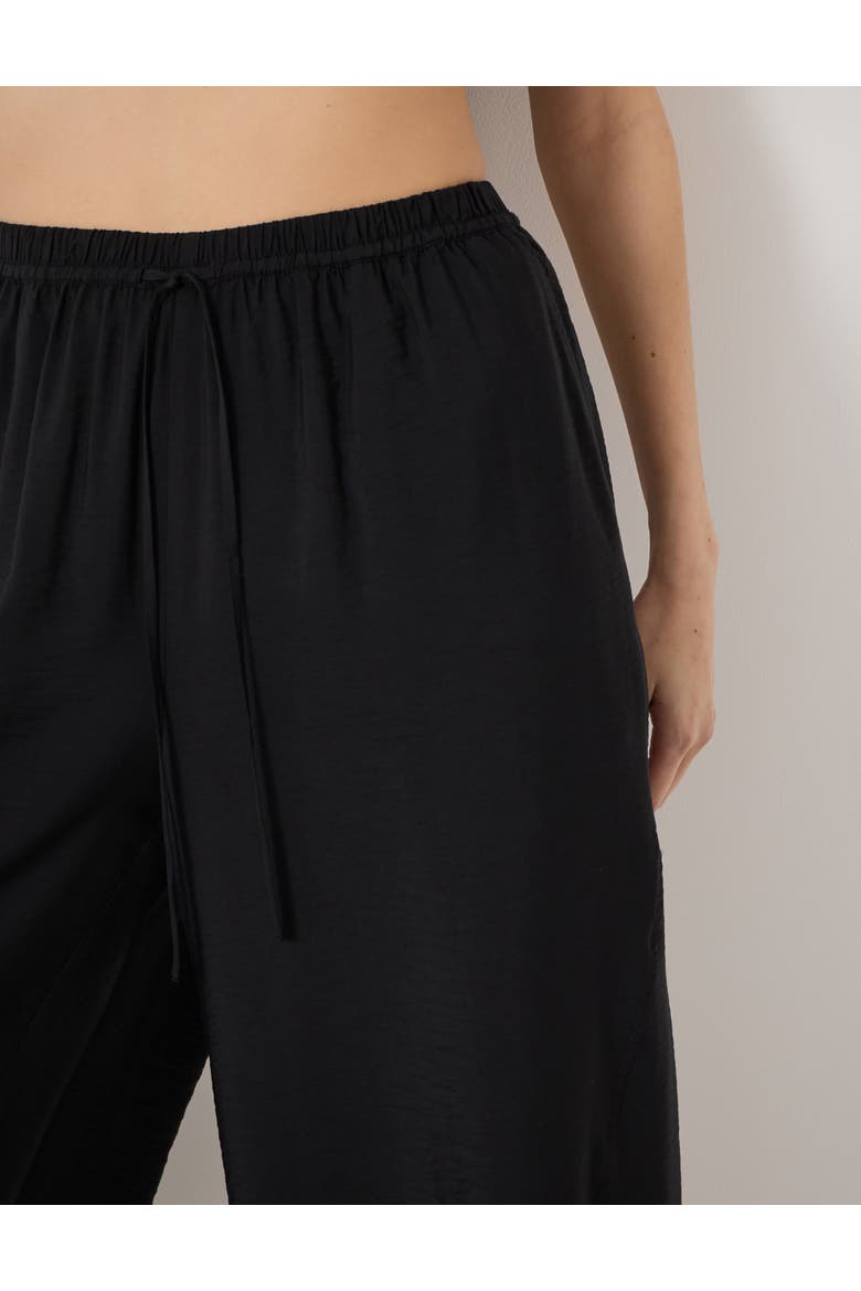 Amaris Airflow Bubble Hem Trousers, Alternate, color, Black