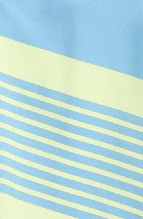Rip Curl Kids' Invert Stripe Board Shorts In Blue Lagoon