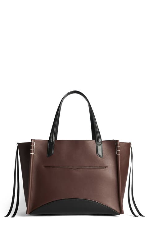 Loafer Leather Tote