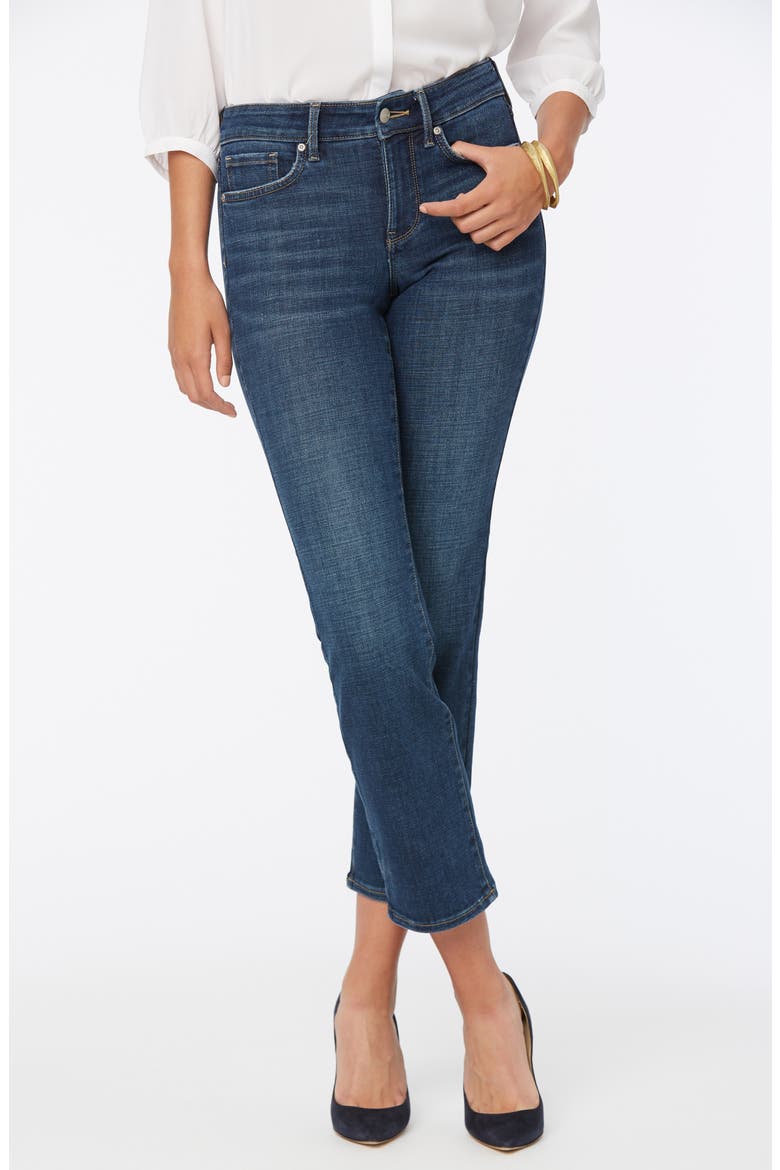 Marilyn Ankle Straight Leg Jeans, Alternate, color, MARCEL