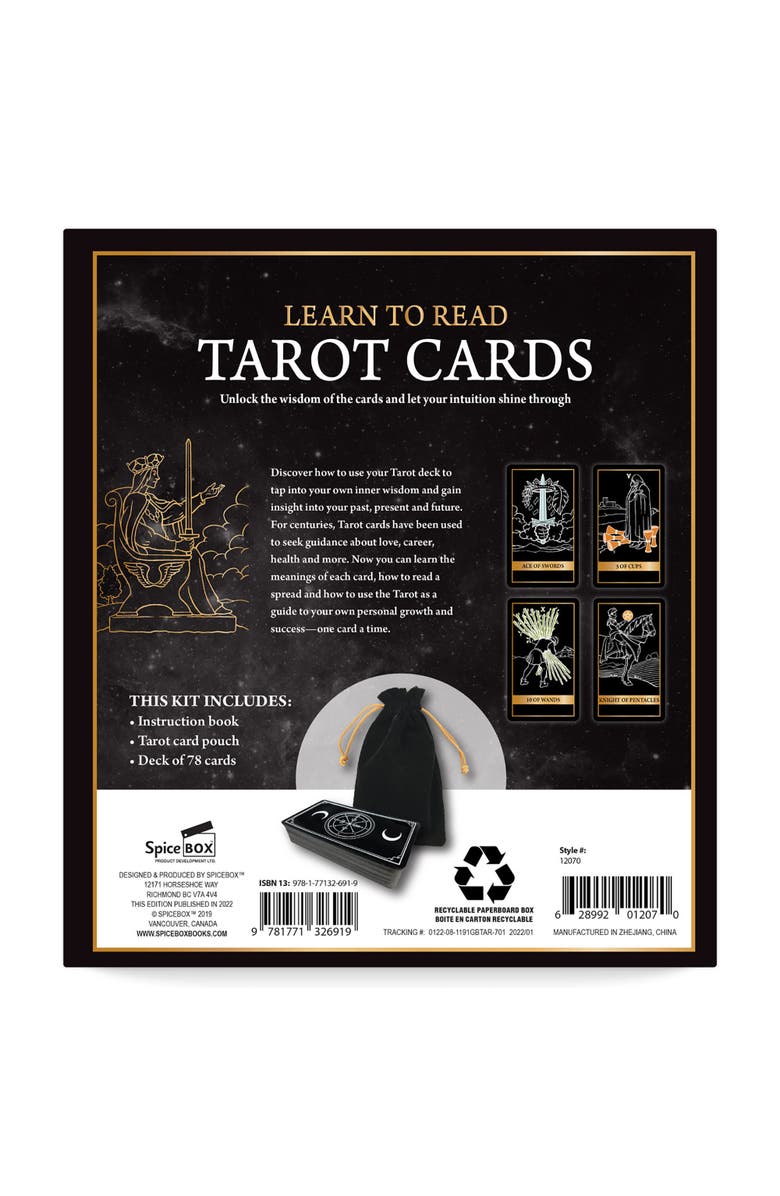 Gift Box Tarot Cards Set, Alternate, color, 