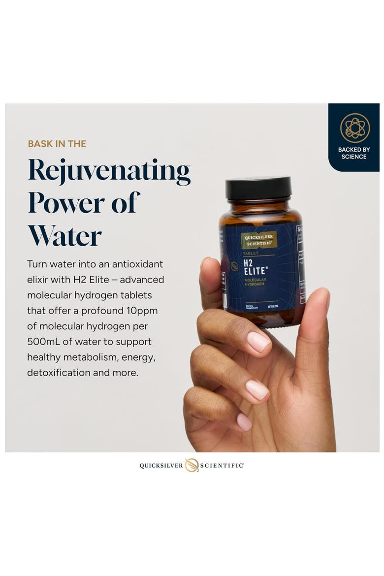 H2 Elite Molecular Hydrogen Magnesium Malate Water Tablets, Alternate, color, None