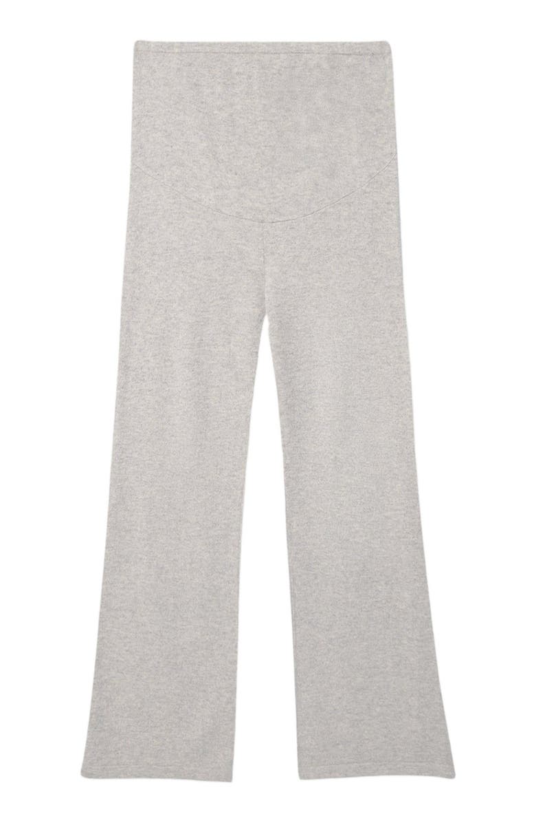 GOBI Mongolian Cashmere Wide-Leg Knitted Maternity Cashmere Pants, Alternate, color, Dawn Blue