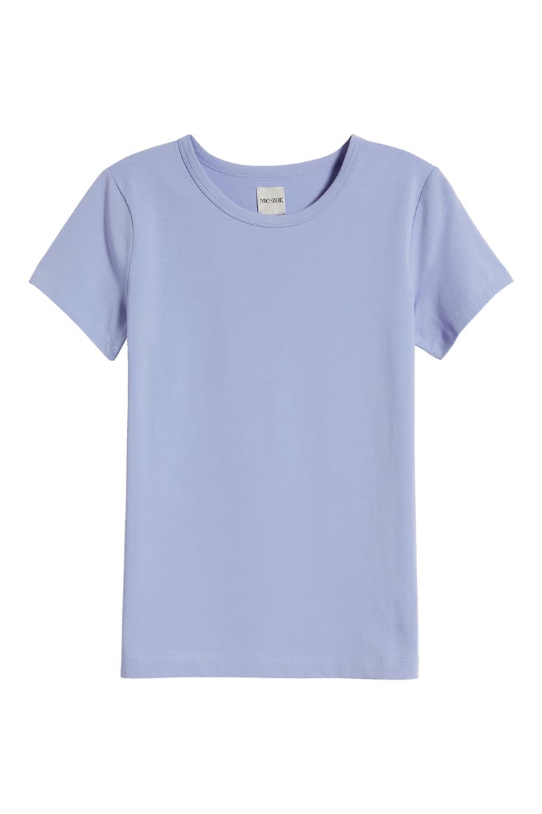 Perfect Crewneck T-Shirt, Alternate, color, HYACINTH