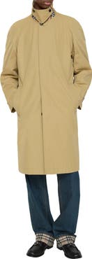 Burberry Long Cotton Parkbury Car Coat