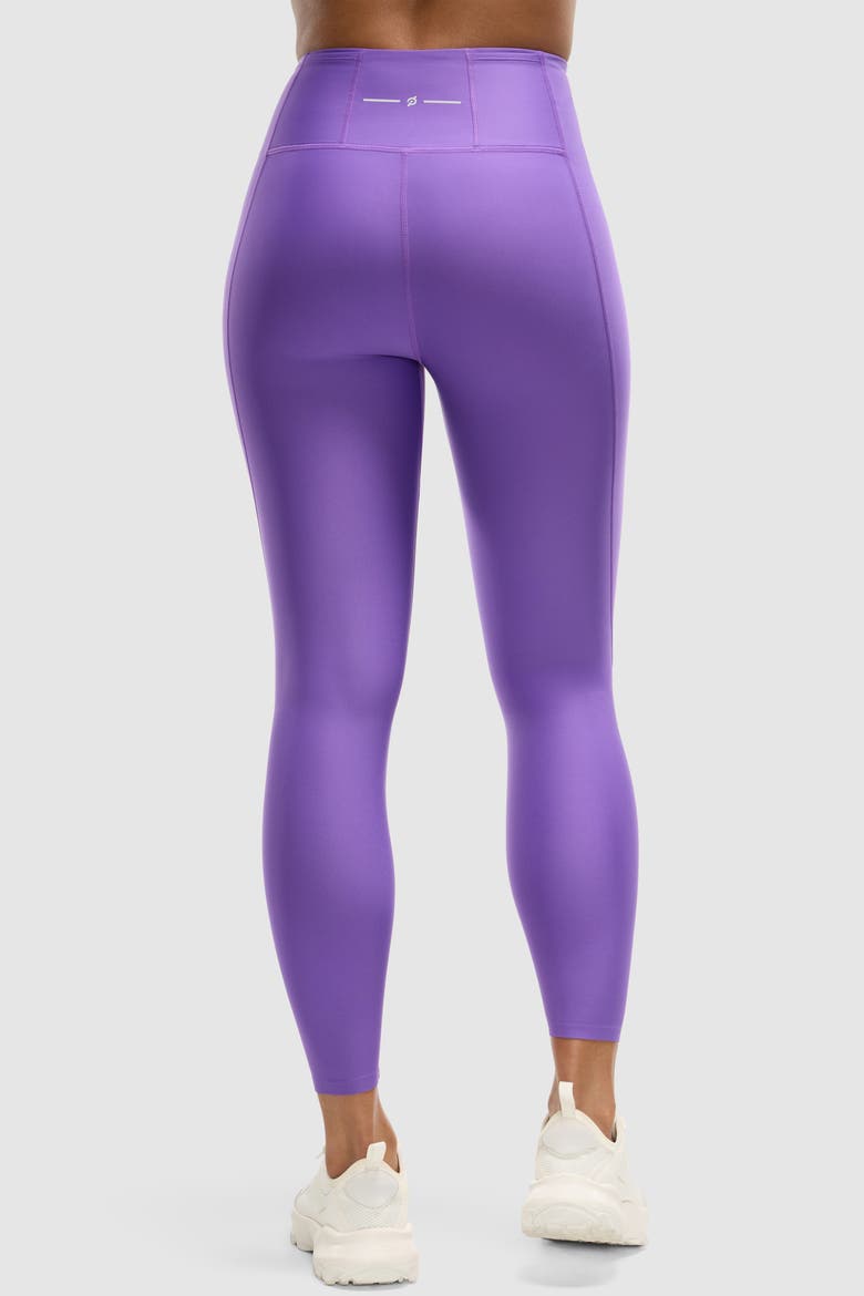 PaceForm High Rise Legging 25", Alternate, color, Bright Purple