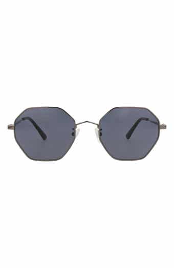 MCQ 54mm Core Irregular Sunglasses