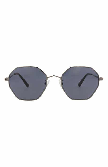 MCQ 54mm Core Irregular Sunglasses
