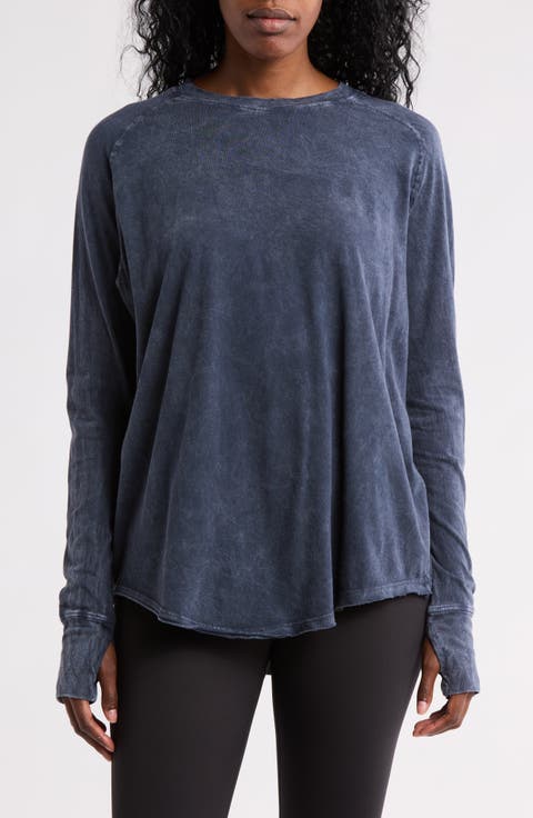 Vintage Wash Relaxed Long Sleeve Tee