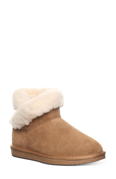 Franie Faux Shearling Lined Bootie (Women)