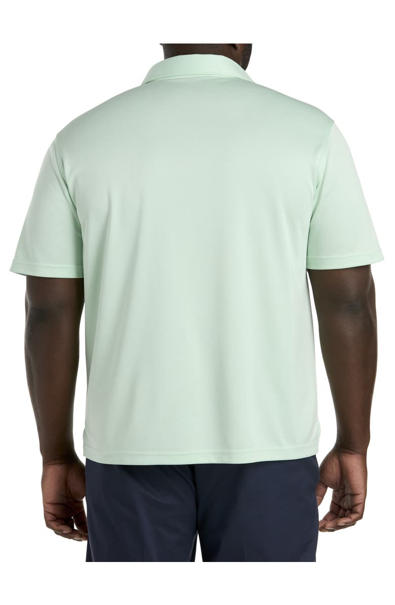 Reebok Big & Tall Performance Chest Striped Polo Shirt, Alternate, color, Aq Dst Ec Blu Vg Blu