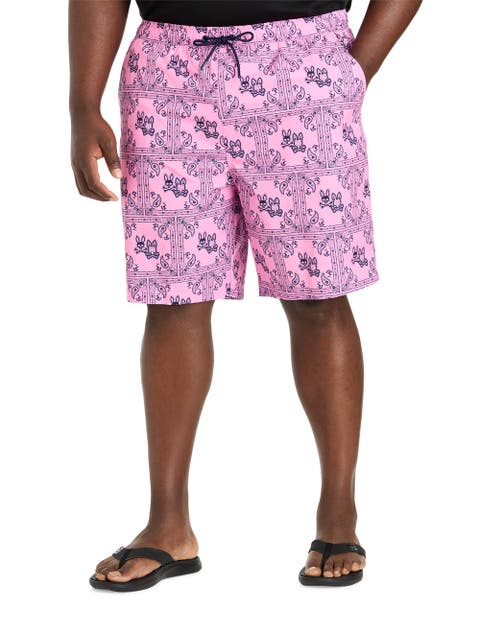 Big & Tall Luke Allover Swim Trunks