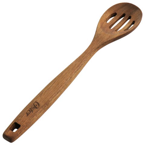 Acacia Wood Slotted Spoon Cooking Utensil