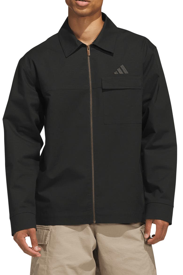 Workwear Jacket, Main, color, BLACK