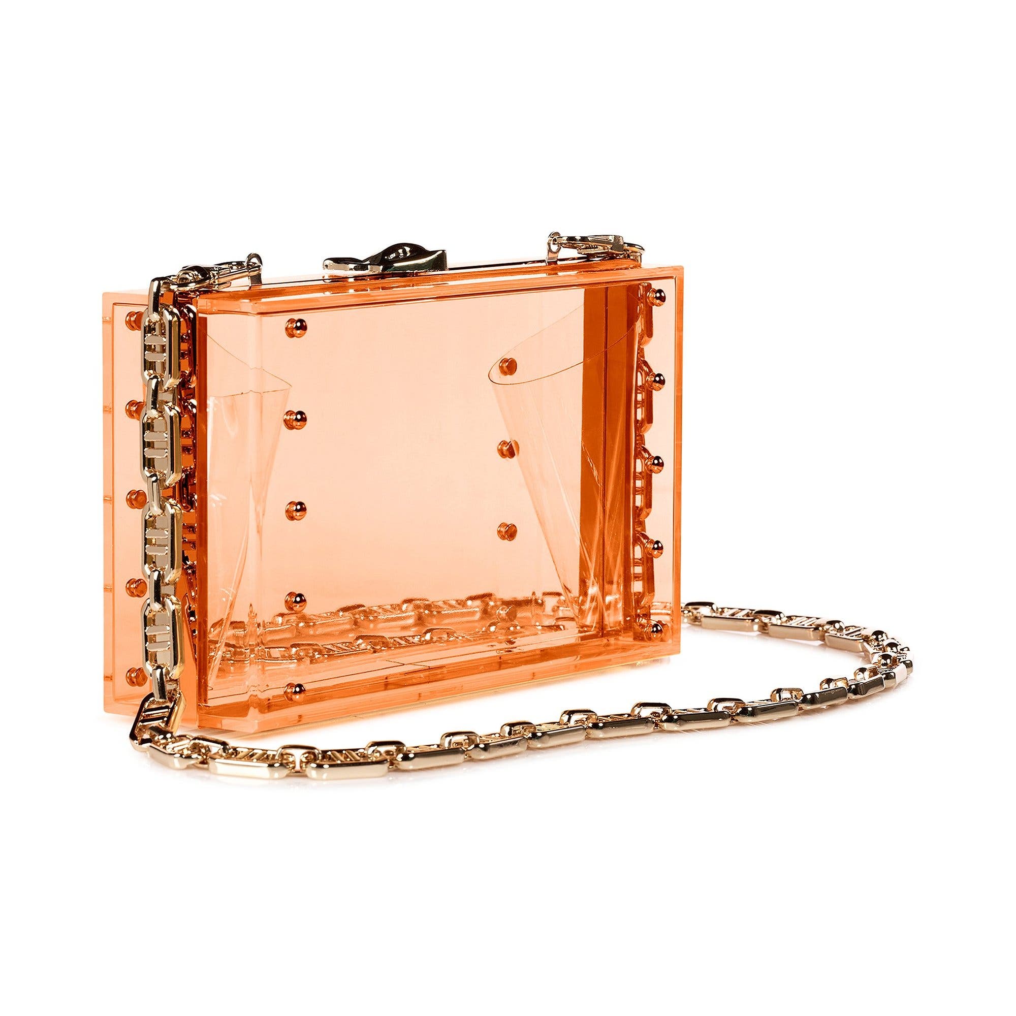Halo Crossbody Clutch, Alternate, color, Orange
