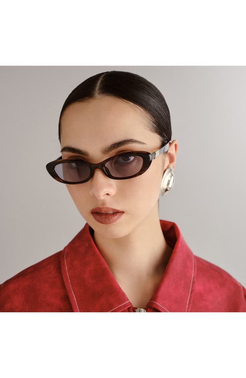 LE SPECS LE SPECS THE WHISPERER 52MM CAT EYE SUNGLASSES 