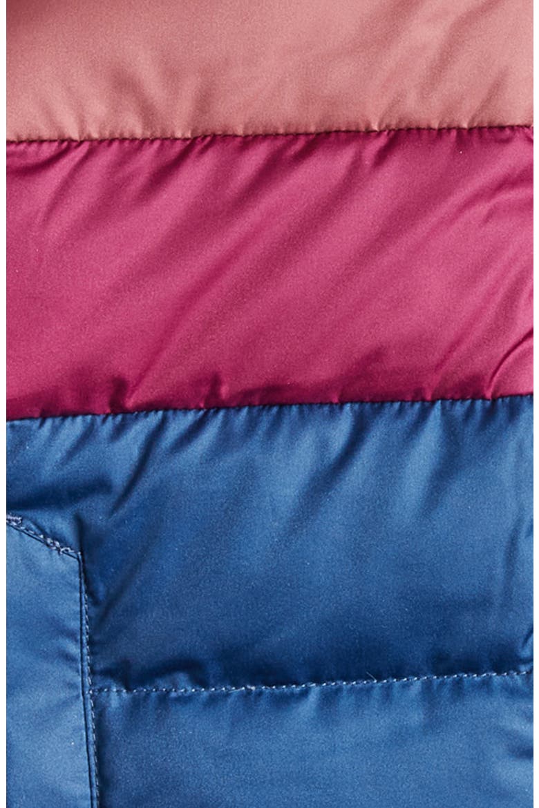 Kids' Water Resistant Hooded Down Puffer Jacket, Alternate, color, MAUVE BERRY