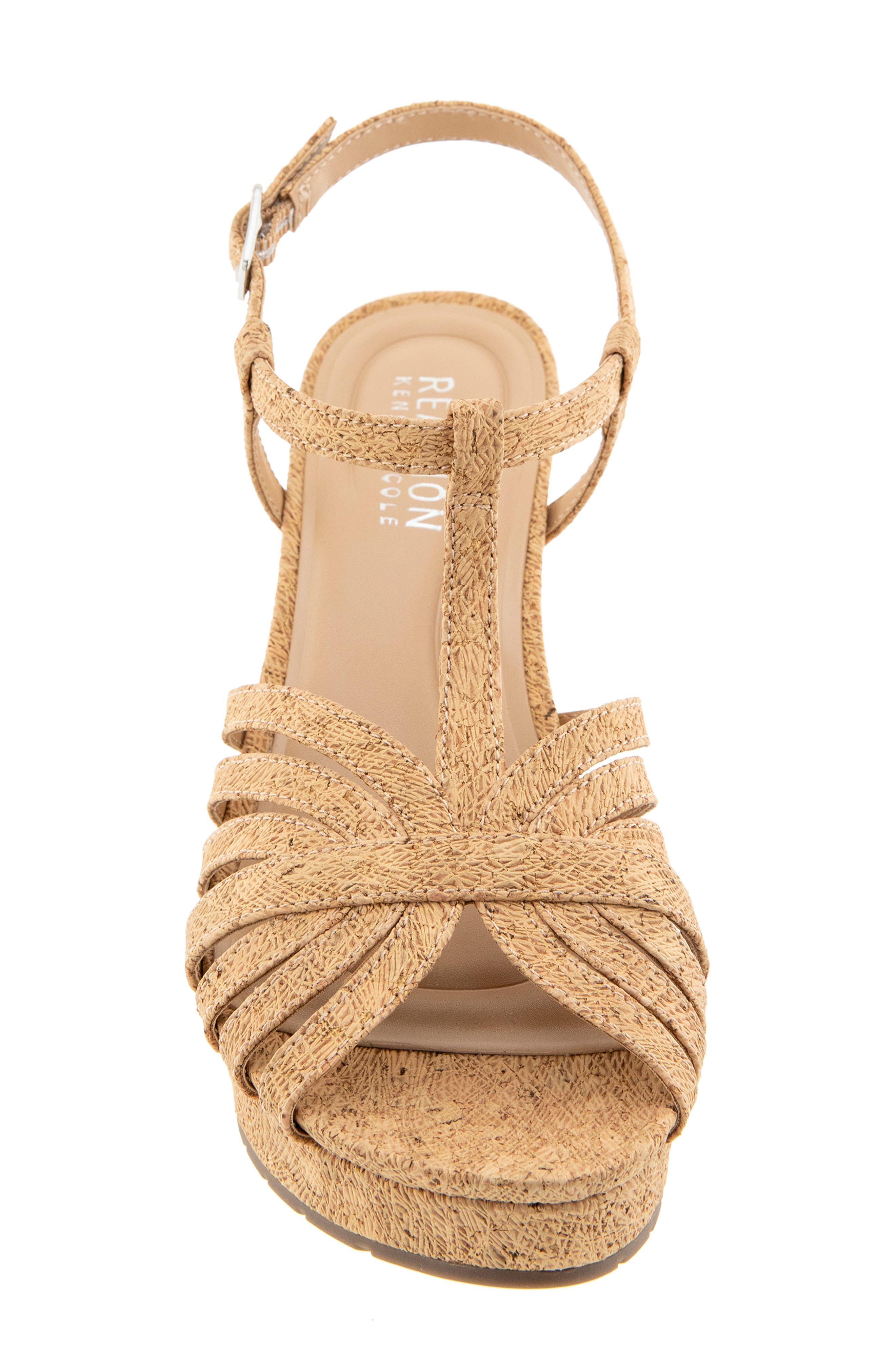 Capci Platform Wedge Sandal, Alternate, color, SUNLIGHT CORK