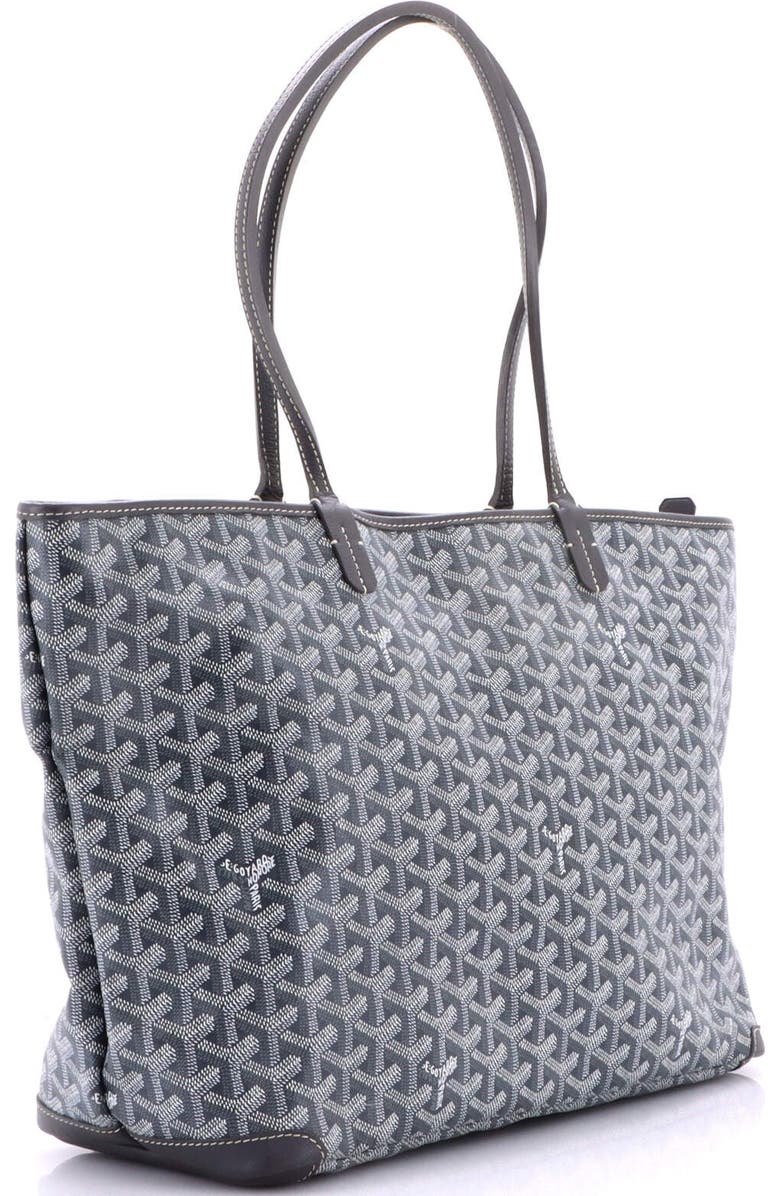 Pre-Owned Goyard Artois Tote Coated Canvas MM, Alternate, color, Gray