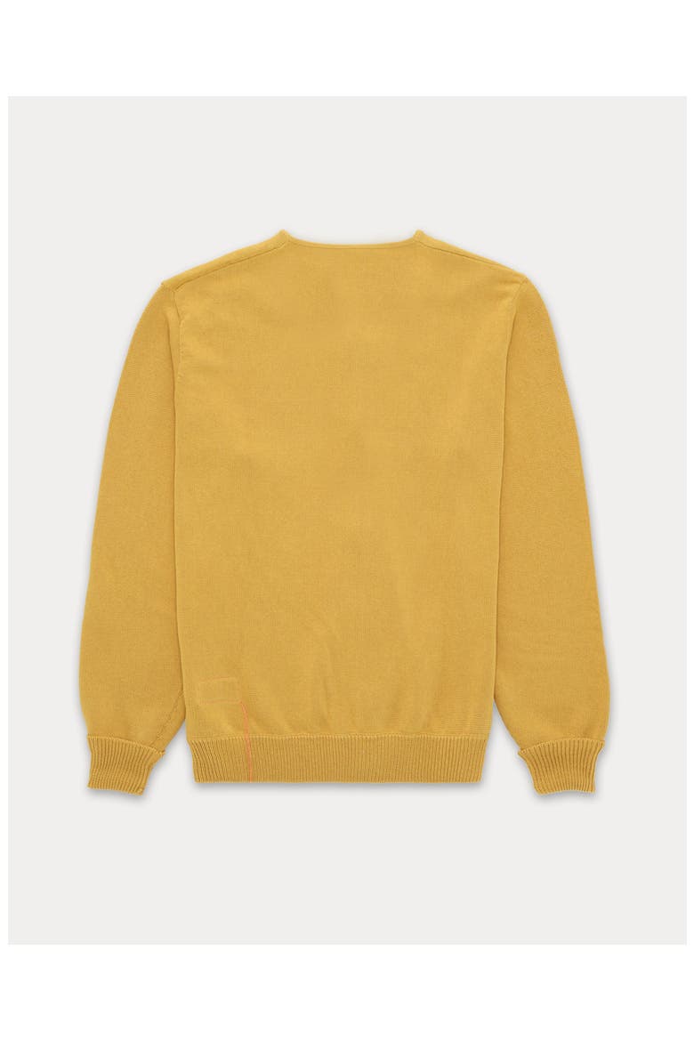 Oliver Cotton Knit Cardigan, Alternate, color, Mustard