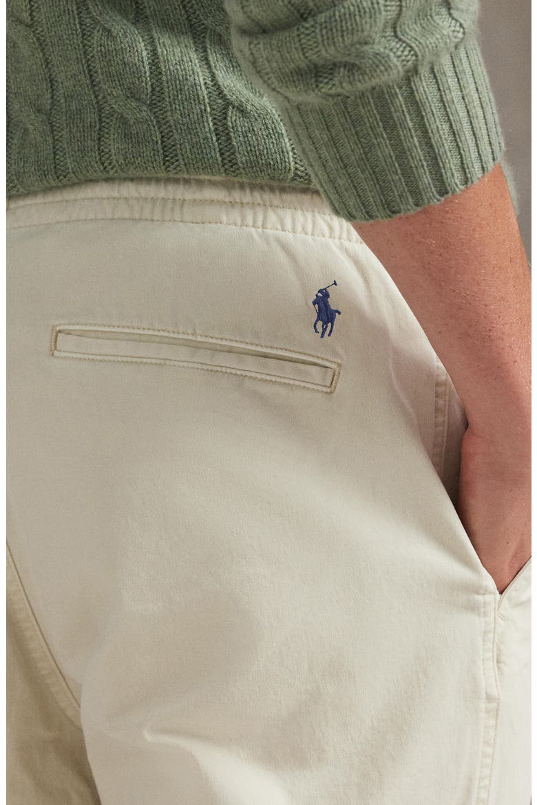 Prepster Classic Fit Stretch Cotton Drawstring Pants, Alternate, color, NEW STONE