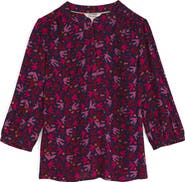 Seasalt Cornwall Willow Path Bird Print Popover Top