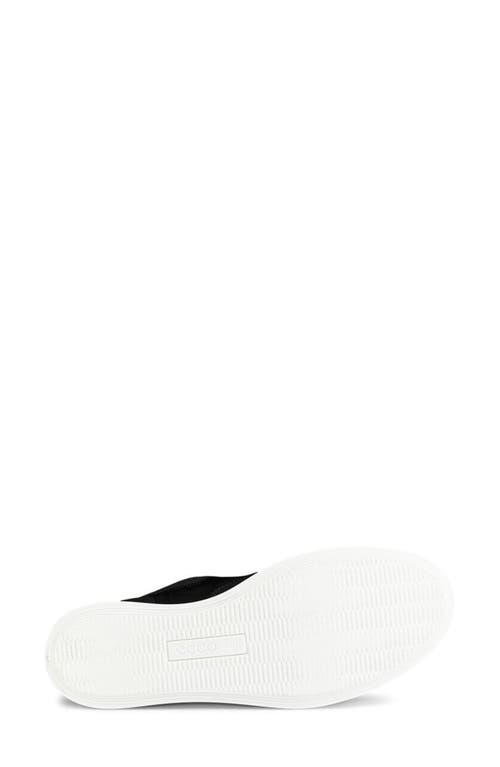 Ecco Leisure Sneaker In Black
