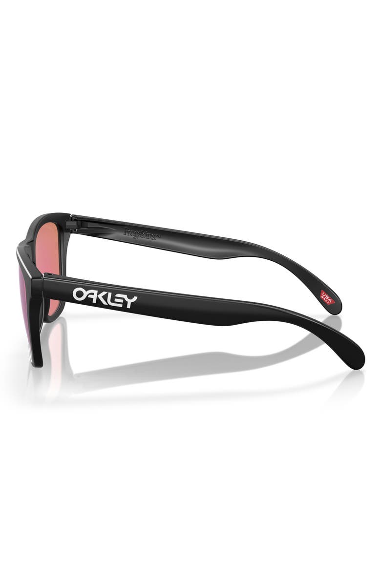 Oakley Frogskins 54mm Prizm<sup>™</sup> Rectangular Sunglasses, Alternate, color, Matte Black