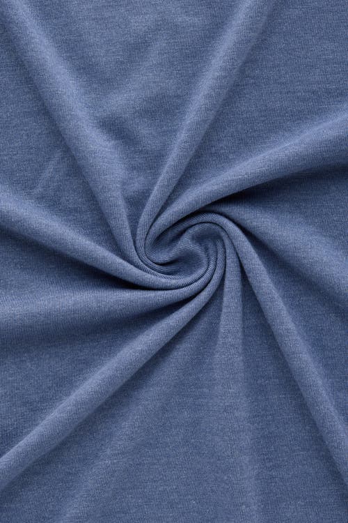 Wolf Vs. Goat (wvg) Light Weight Short Sleeve Roll Neck T-shirt In Blue